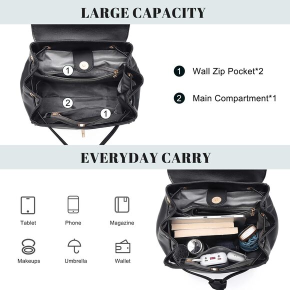 best everyday carry leather backpack Concealed RFID Daisy by Lady Conceal Cognac The Able Carry Daily Backpack is built with the modern workplace in mind Best Leather Backpack: Unbeatable Quality